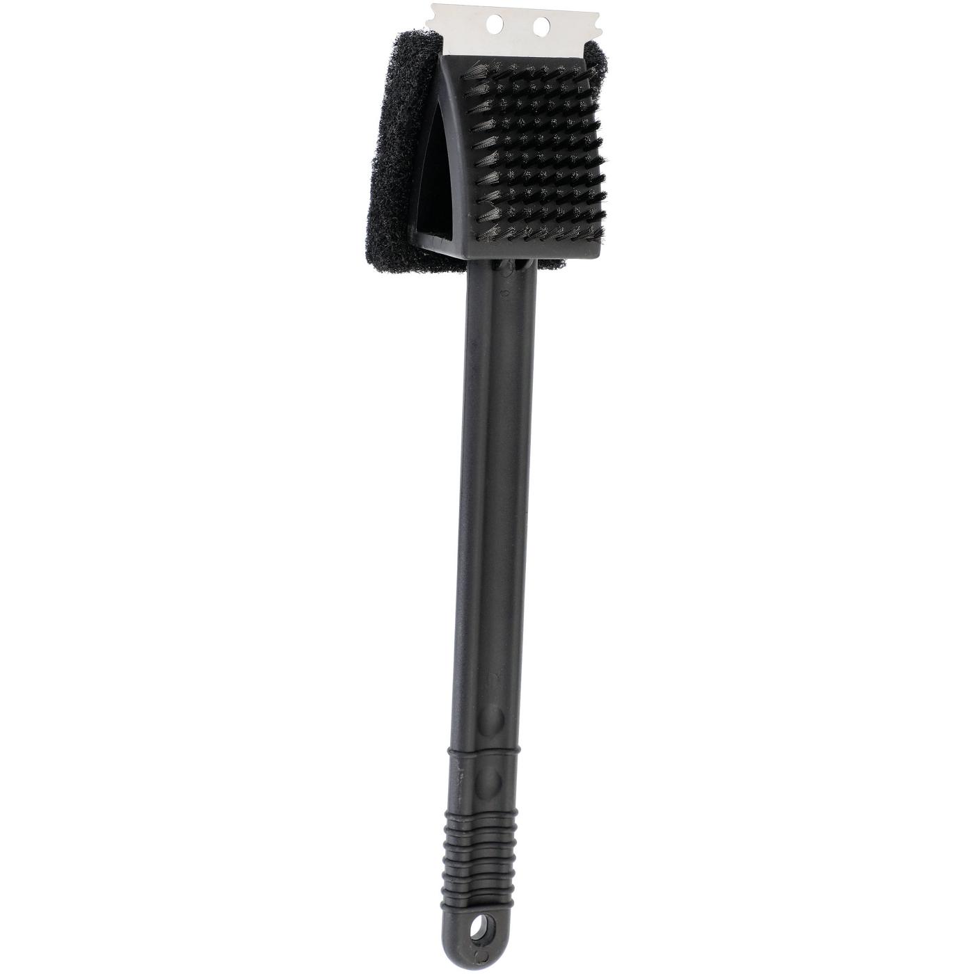 Hill Country Fare Dual-Headed Grill Brush with Scraper - Shop