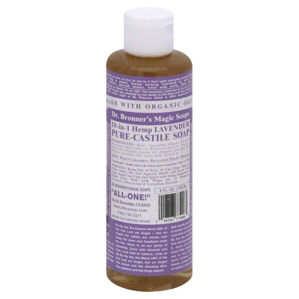 Dr. Bronner's Magic Soaps 18in1 Hemp Lavender PureCastile Soap Shop Body Wash at HEB