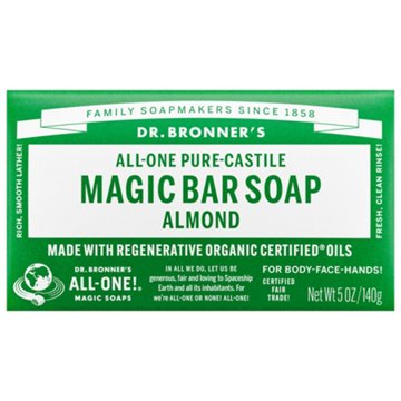 Dr. Bronner's Magic Soaps All-One Hemp Almond Pure-Castile Soap
