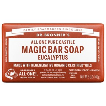 Dr. Bronner's Magic Soaps All-One Hemp Eucalyptus Pure-Castile Soap