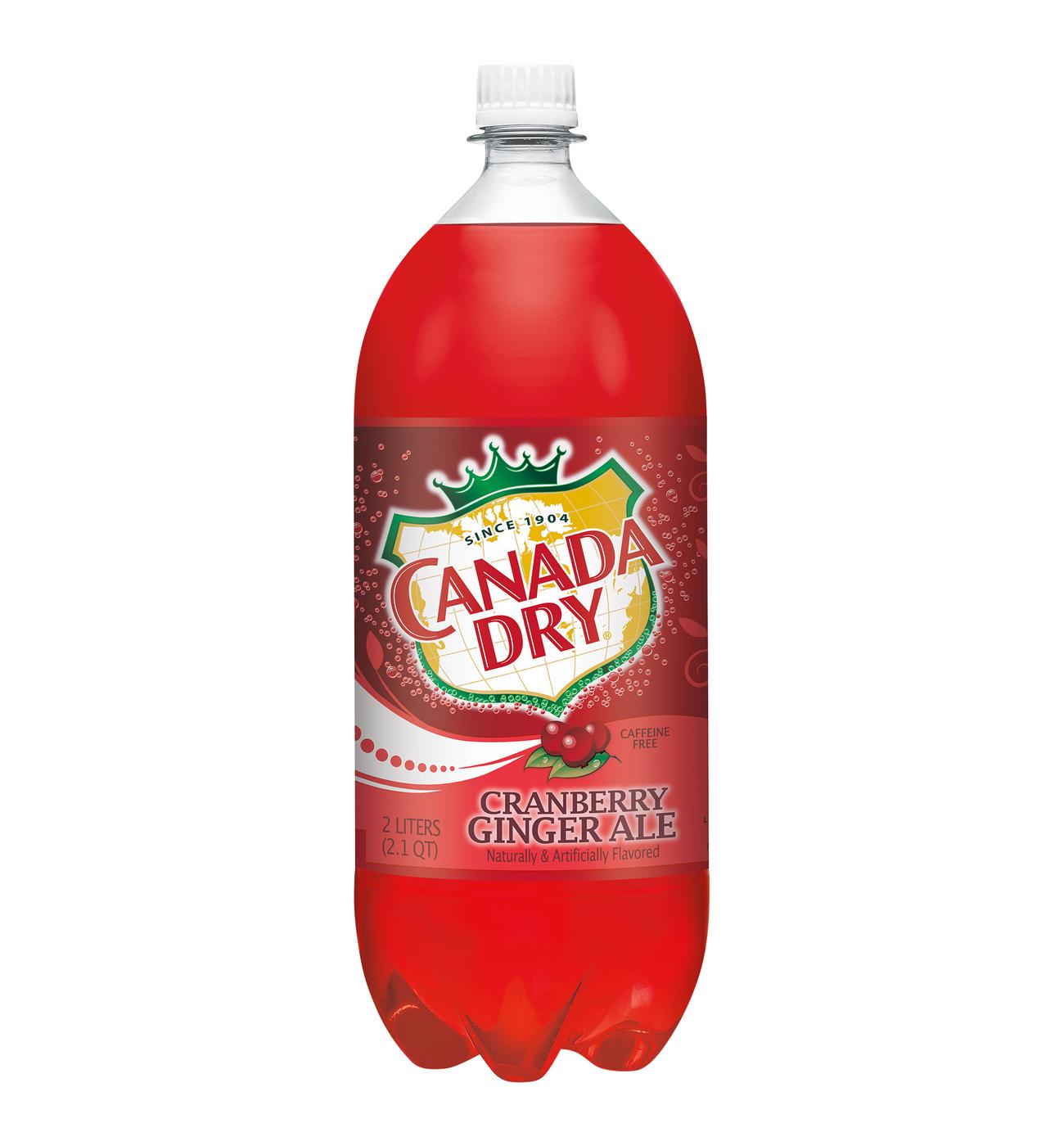 Canada Dry Cranberry Ginger Ale; image 1 of 2
