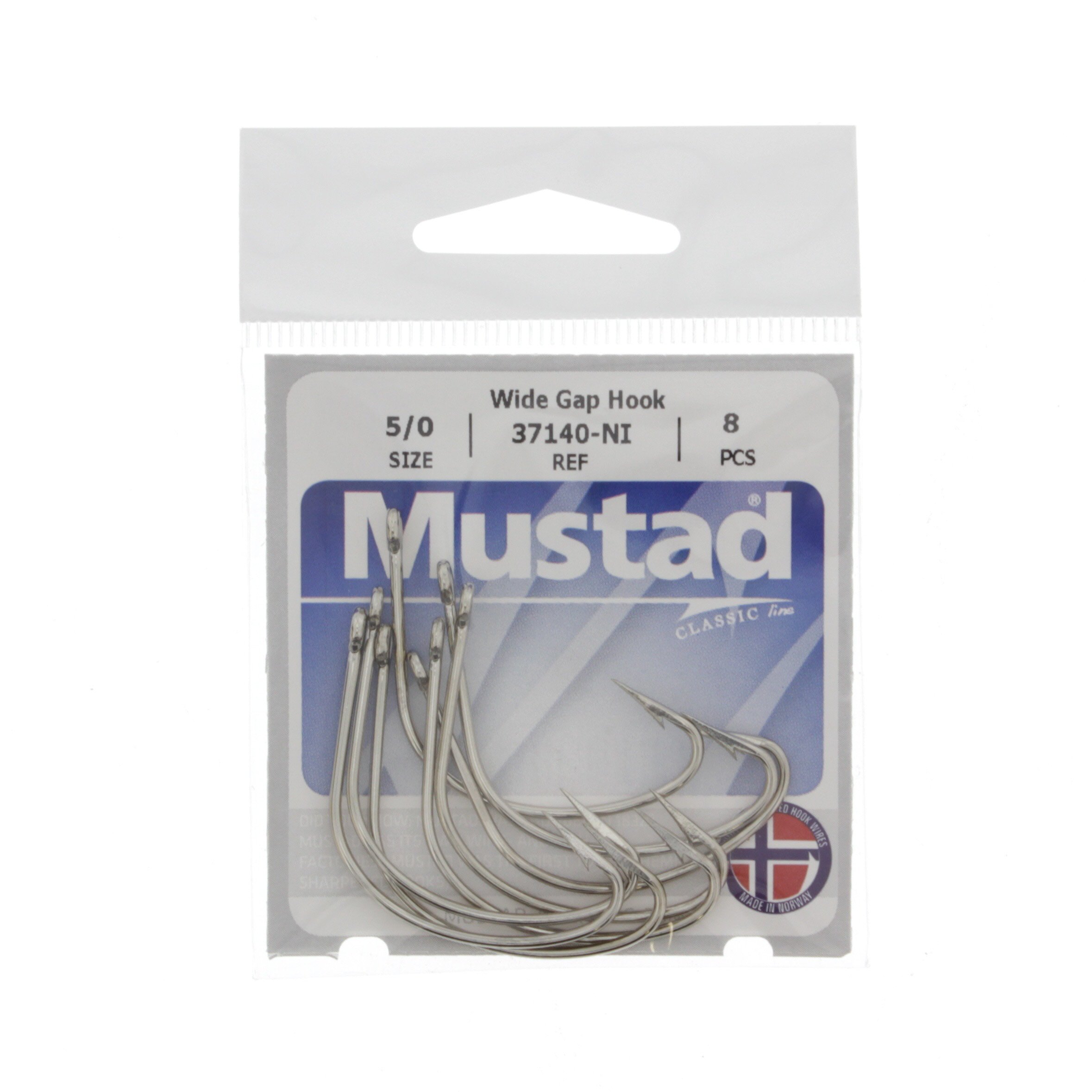 Mustad Wide Gap Hook Size 5/0 - Shop Fishing at H-E-B