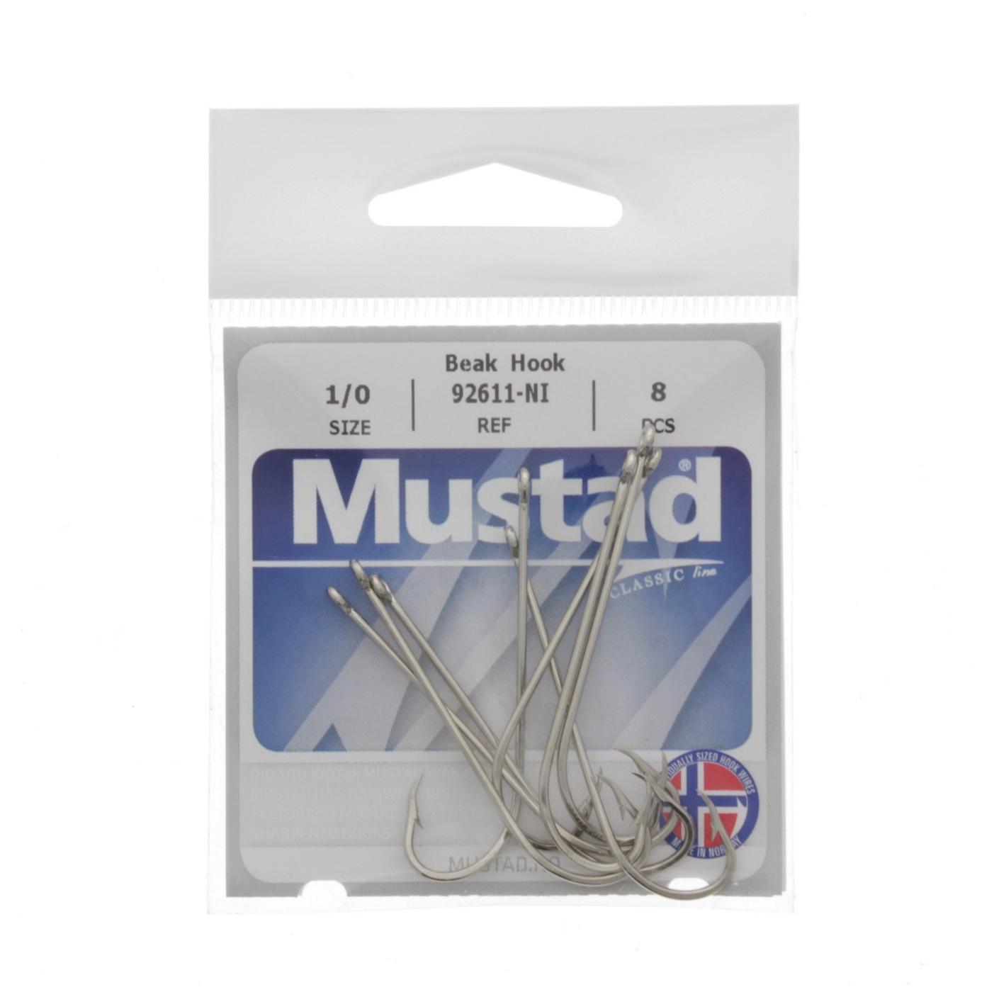 Mustad Beak Hook Size 1/0; image 1 of 2