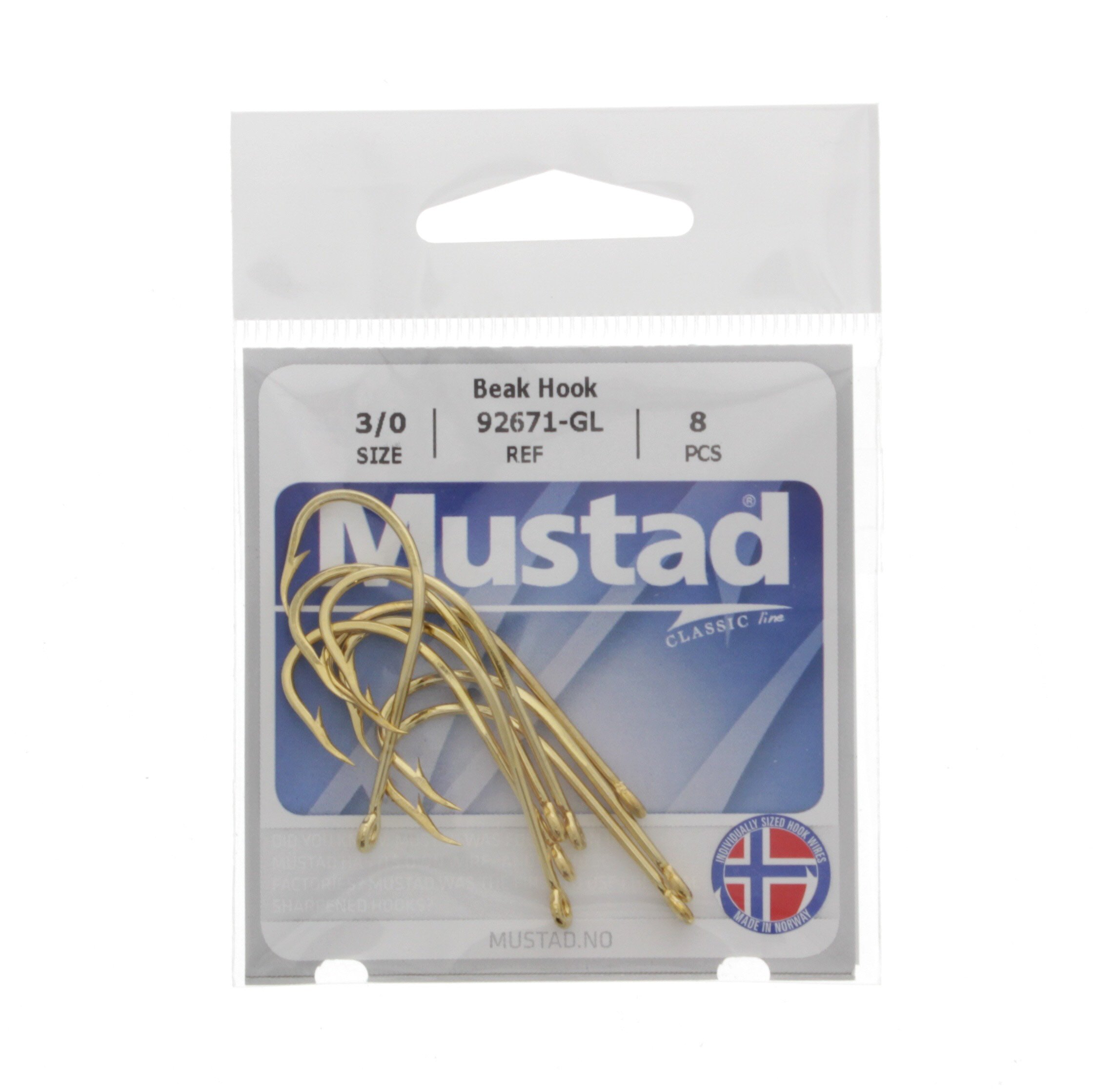 Mustad Gold Beck Hook 3/0