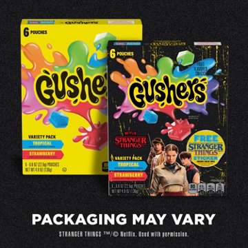 Gushers Fruit Snacks Variety Pack