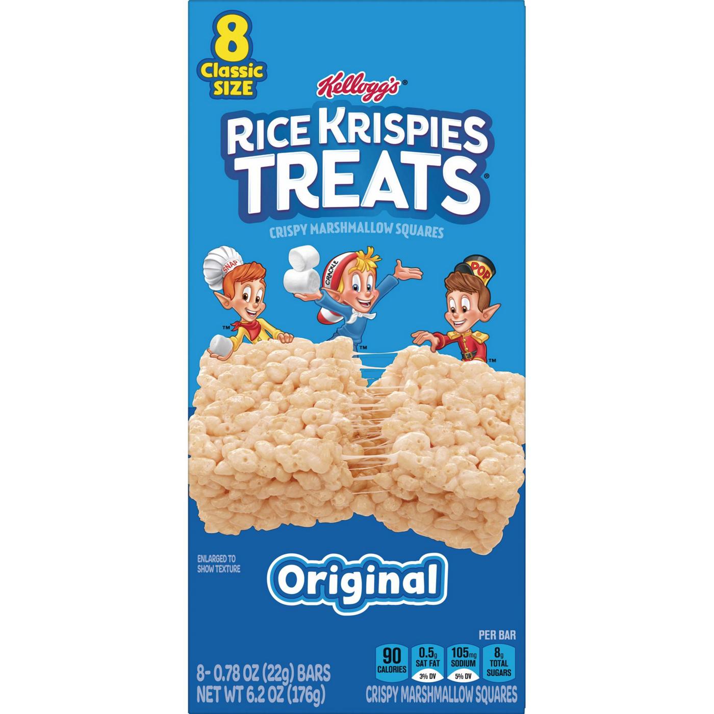Rice Krispies Treats Original Crispy Marshmallow Squares; image 1 of 6