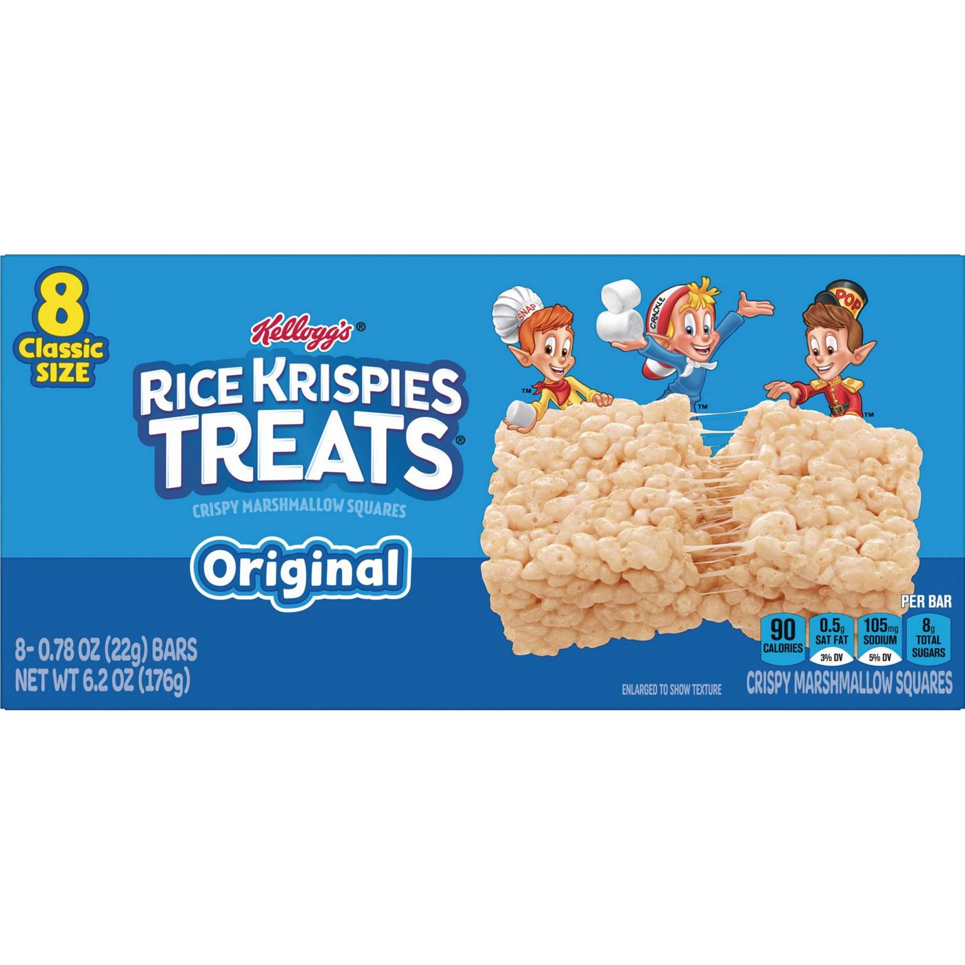 Rice Krispies Treats Original Crispy Marshmallow Squares; image 2 of 6