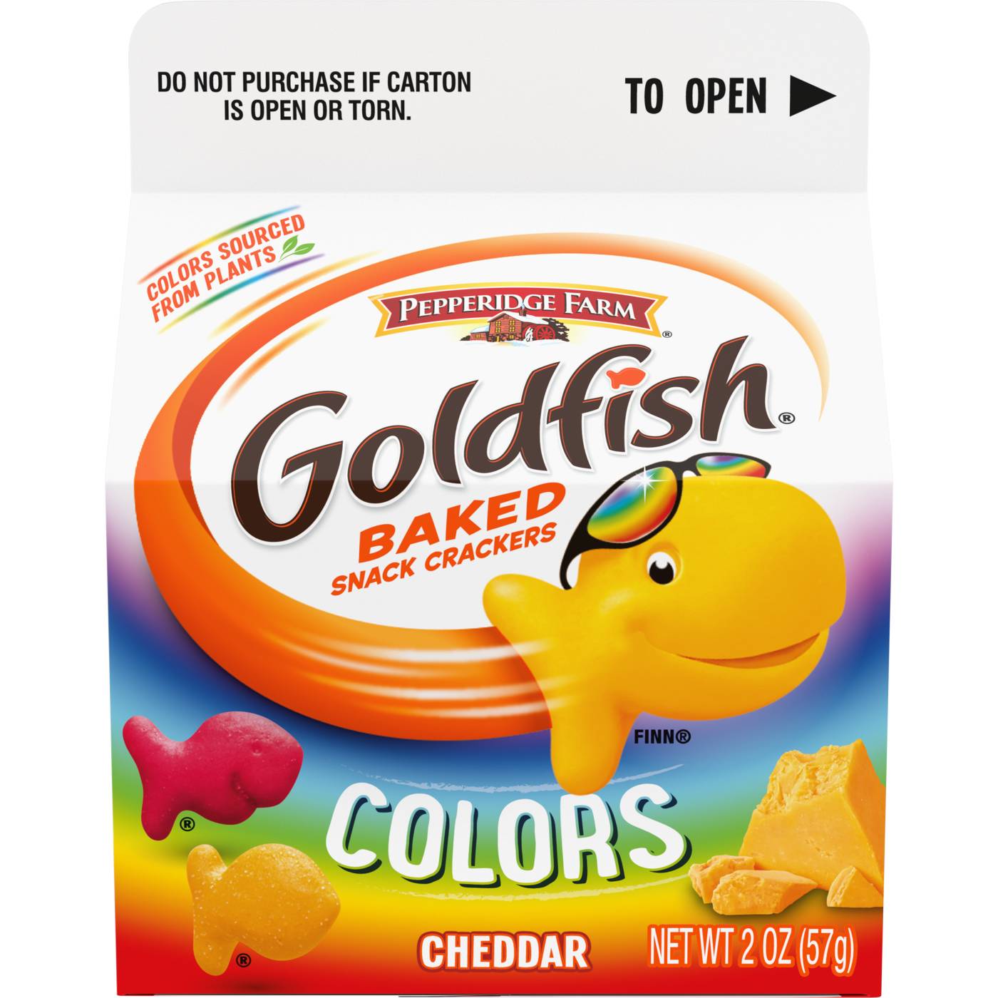 Pepperidge Farm Goldfish Colors Cheddar Cheese Crackers; image 1 of 6