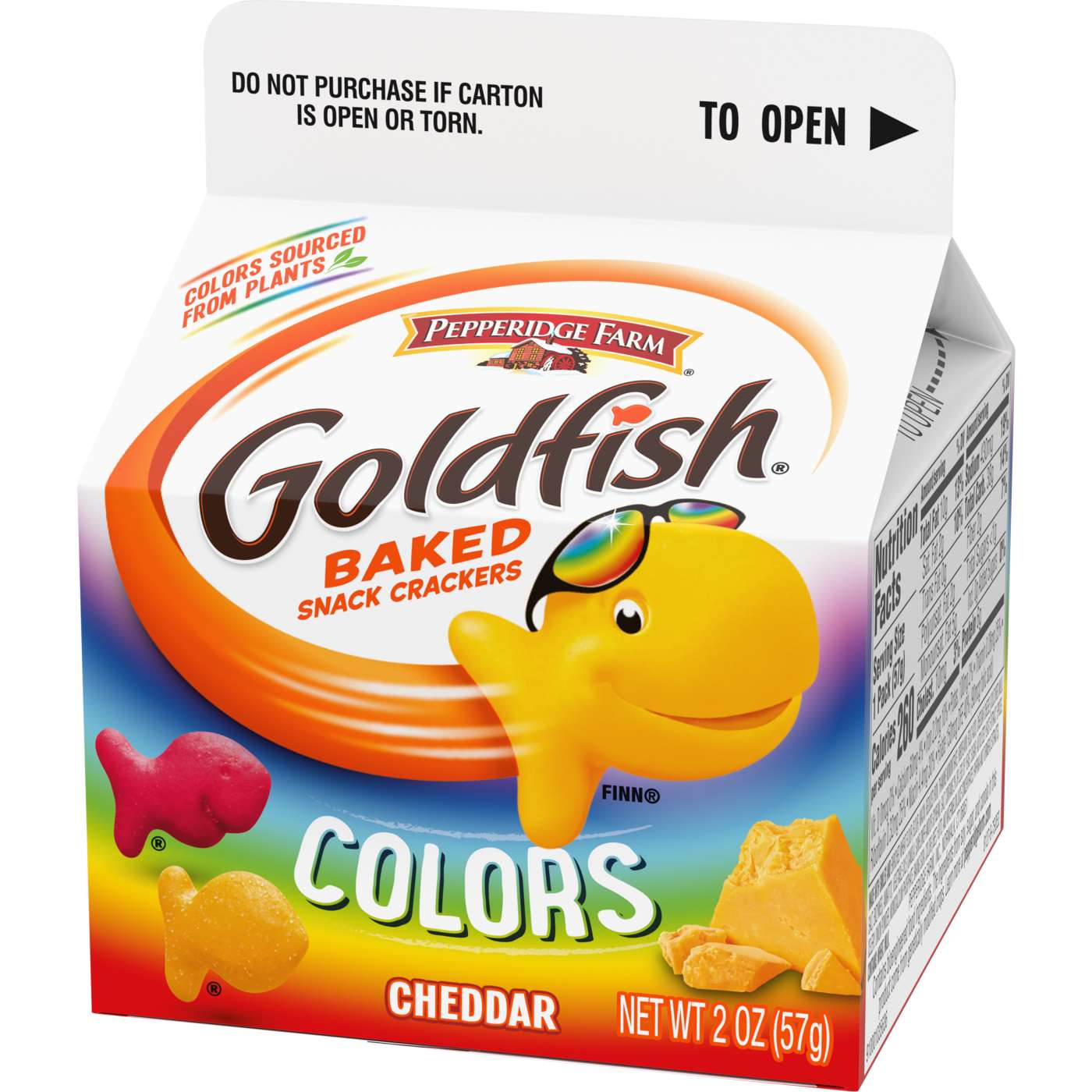 Pepperidge Farm Goldfish Colors Cheddar Cheese Crackers; image 3 of 6