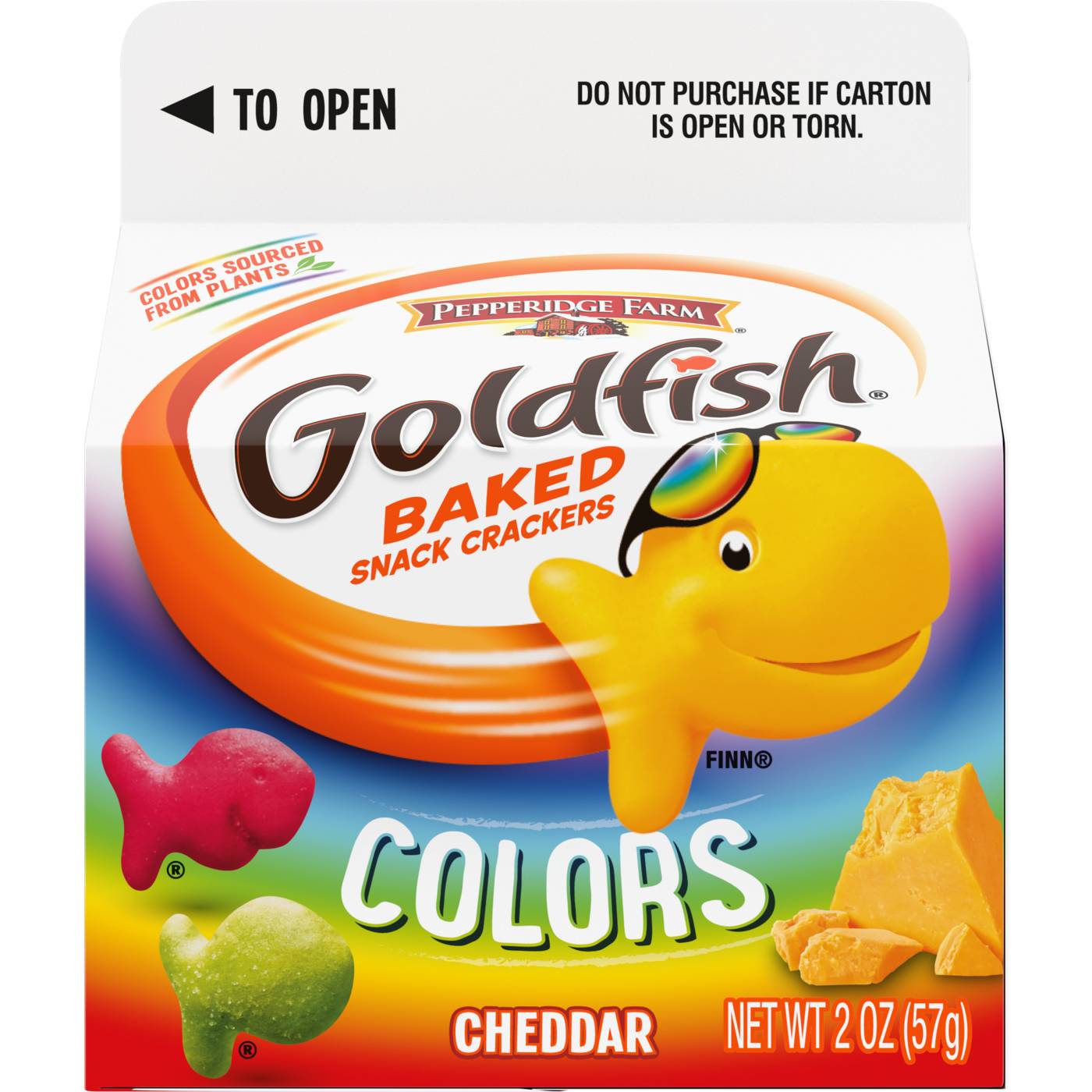 Pepperidge Farm Goldfish Colors Cheddar Cheese Crackers; image 4 of 6