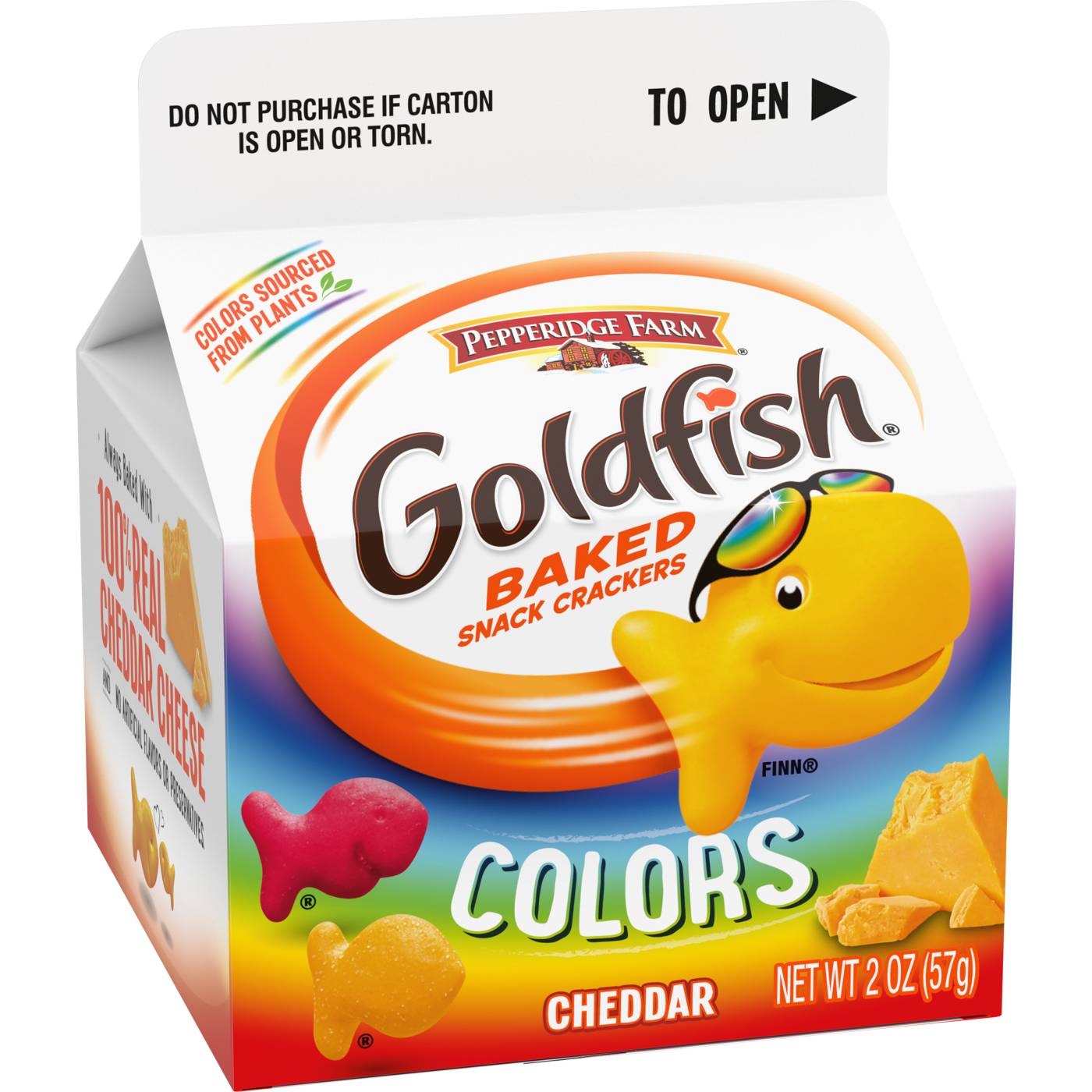 Pepperidge Farm Goldfish Colors Cheddar Cheese Crackers; image 6 of 6