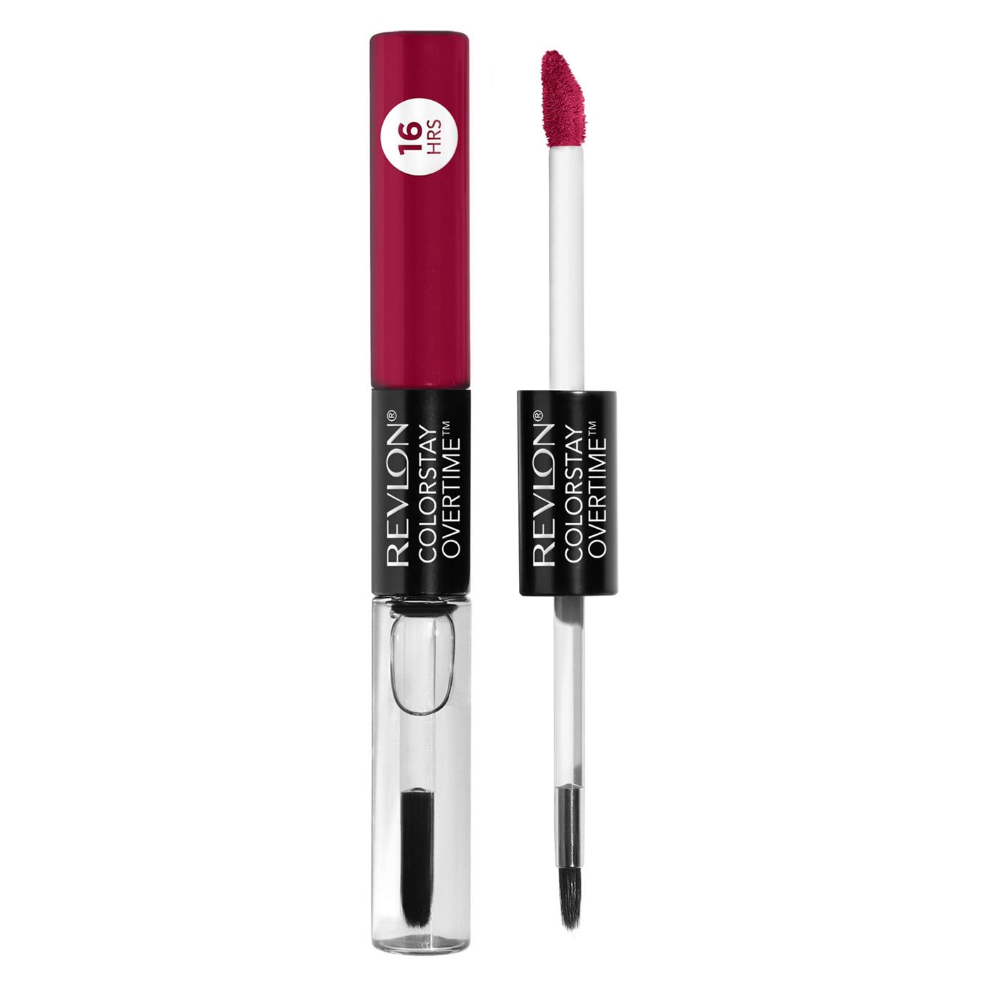 Revlon ColorStay Overtime Lipcolor - 010 Non-Stop Cherry; image 2 of 8