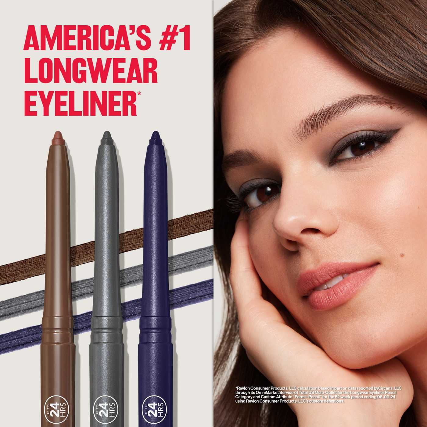 Revlon ColorStay Eyeliner Pencil, 204 Charcoal; image 4 of 9