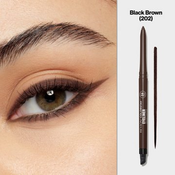 Revlon ColorStay Eyeliner Pencil, 202 Black Brown