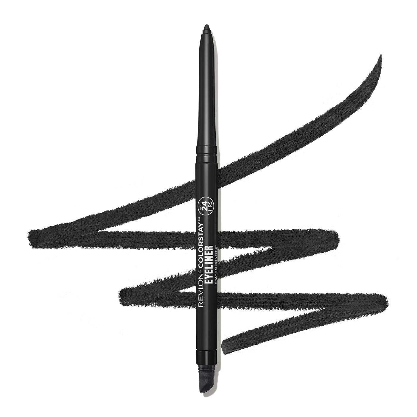 Revlon ColorStay Eyeliner Pencil, 201 Black; image 2 of 9