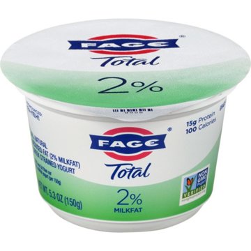 Fage Total 2% Low-Fat Plain Greek Yogurt