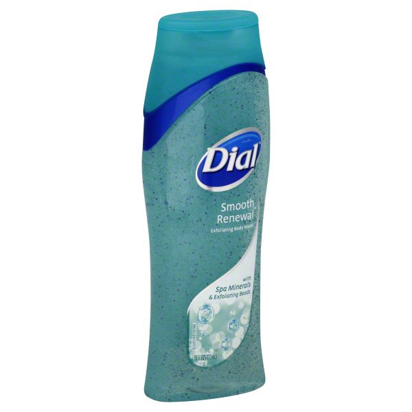 Dial Smooth Renewal Exfoliating Body Wash With Spa Minerals and