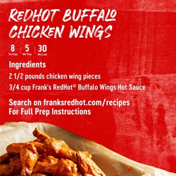 Frank's RedHot Buffalo Wings Hot Sauce, 12 fl oz