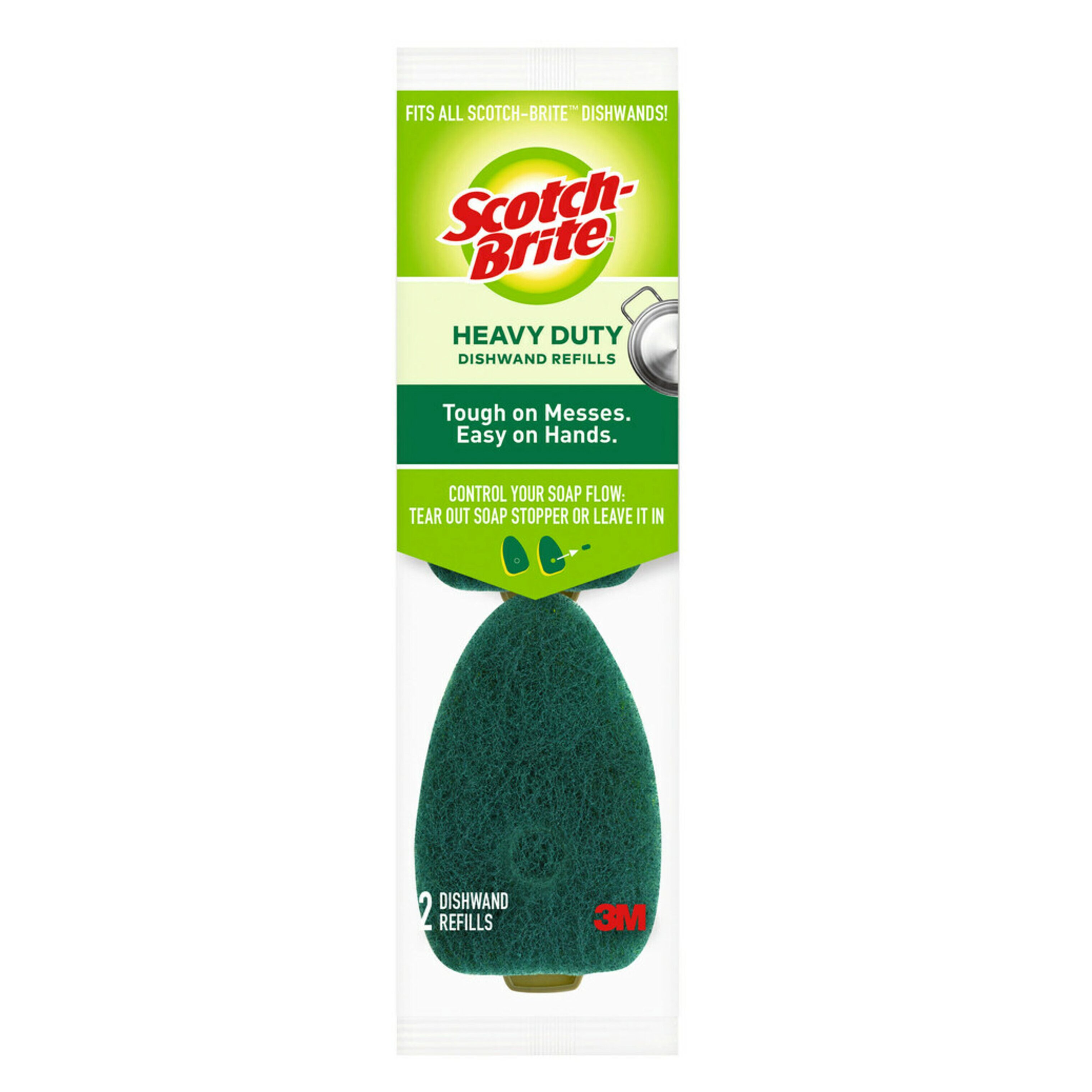 ScotchBrite Heavy Duty Dishwand Refills Shop Sponges & scrubbers at HEB