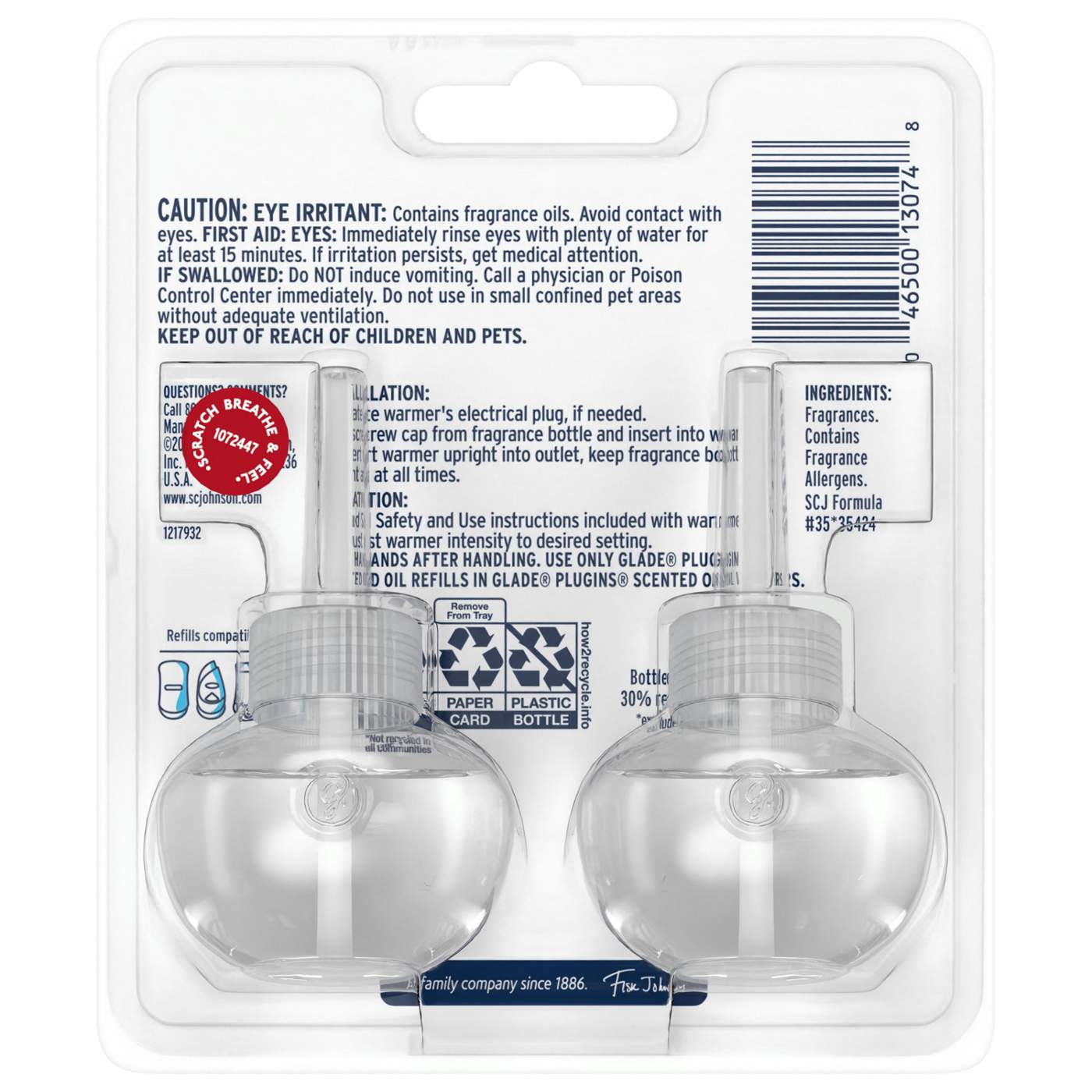 Glade PlugIns Scented Oil Air Freshener Refills - Apple Cinnamon; image 10 of 14