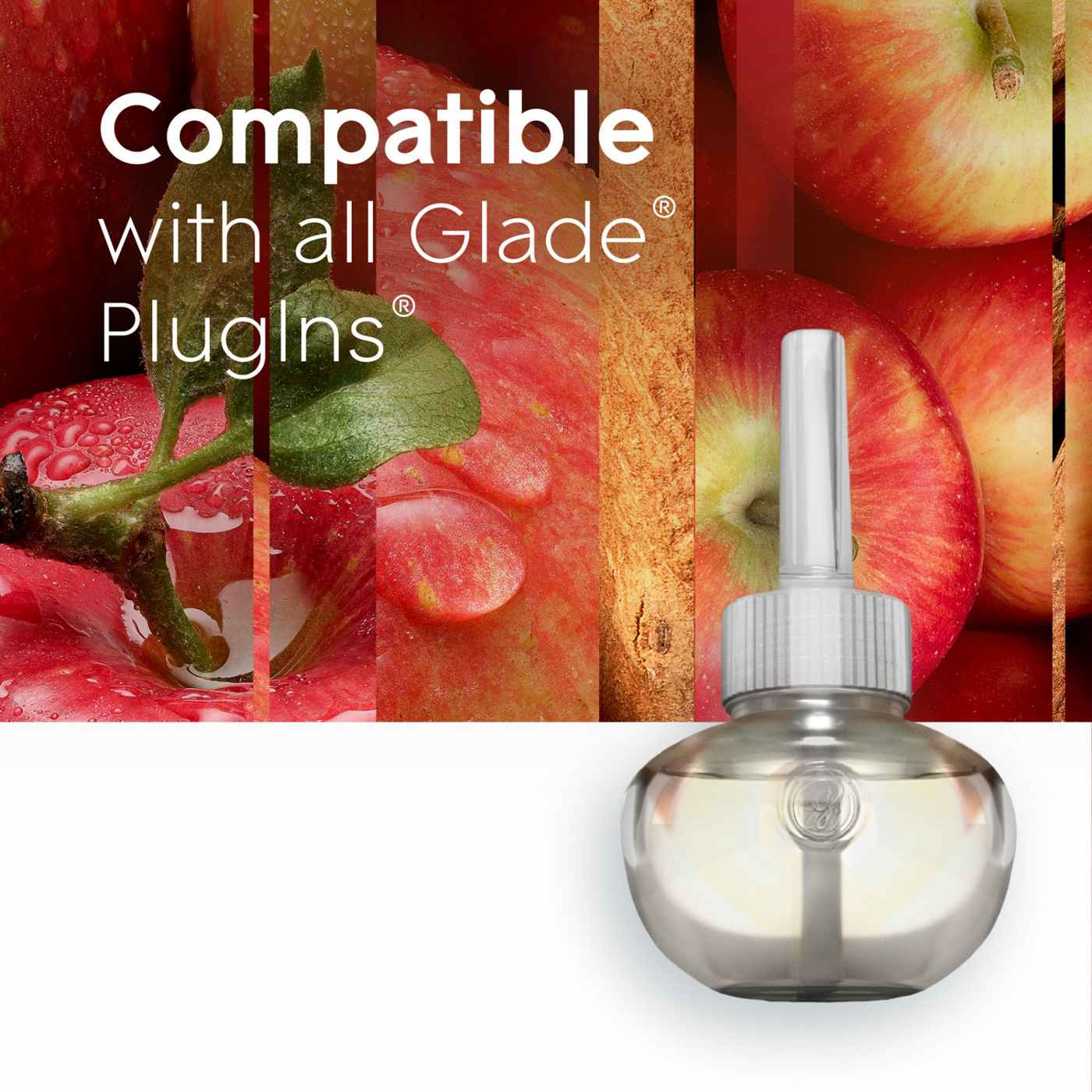 Glade PlugIns Scented Oil Air Freshener Refills - Apple Cinnamon; image 14 of 14