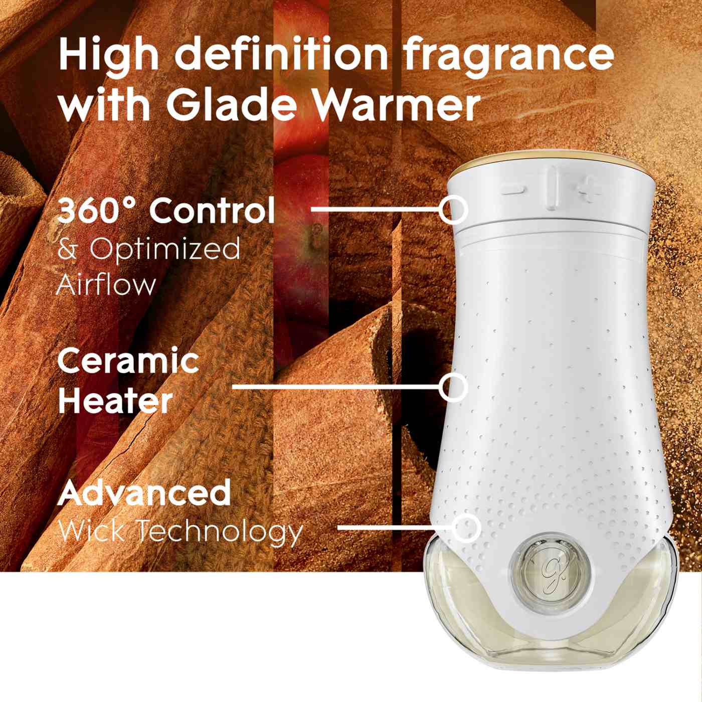 Glade PlugIns Scented Oil Air Freshener Refills - Apple Cinnamon; image 3 of 14