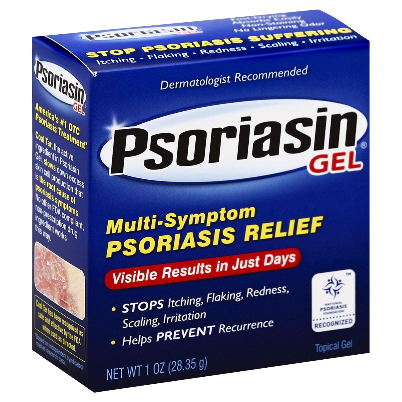 Psoriasin Gel Multi Symptom Psoriasis Relief Shop Skin And Scalp 3517