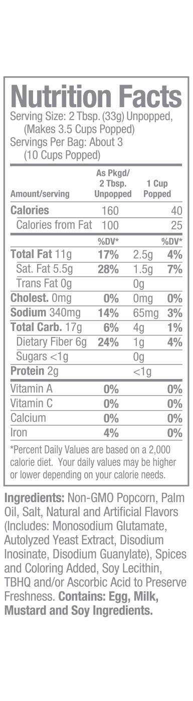 Jolly Time The Big Cheez Ultimate Cheddar Microwave Popcorn; image 2 of 2