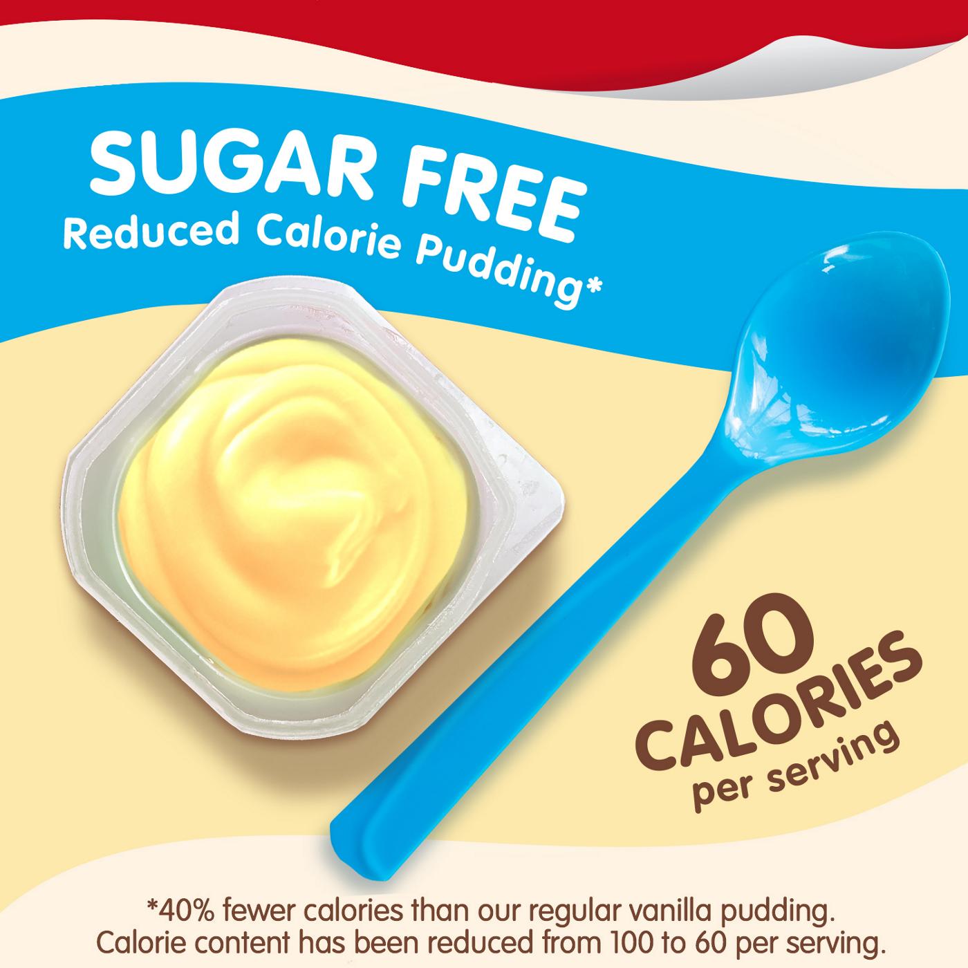 Snack Pack Sugar Free Vanilla Pudding Cups; image 3 of 7
