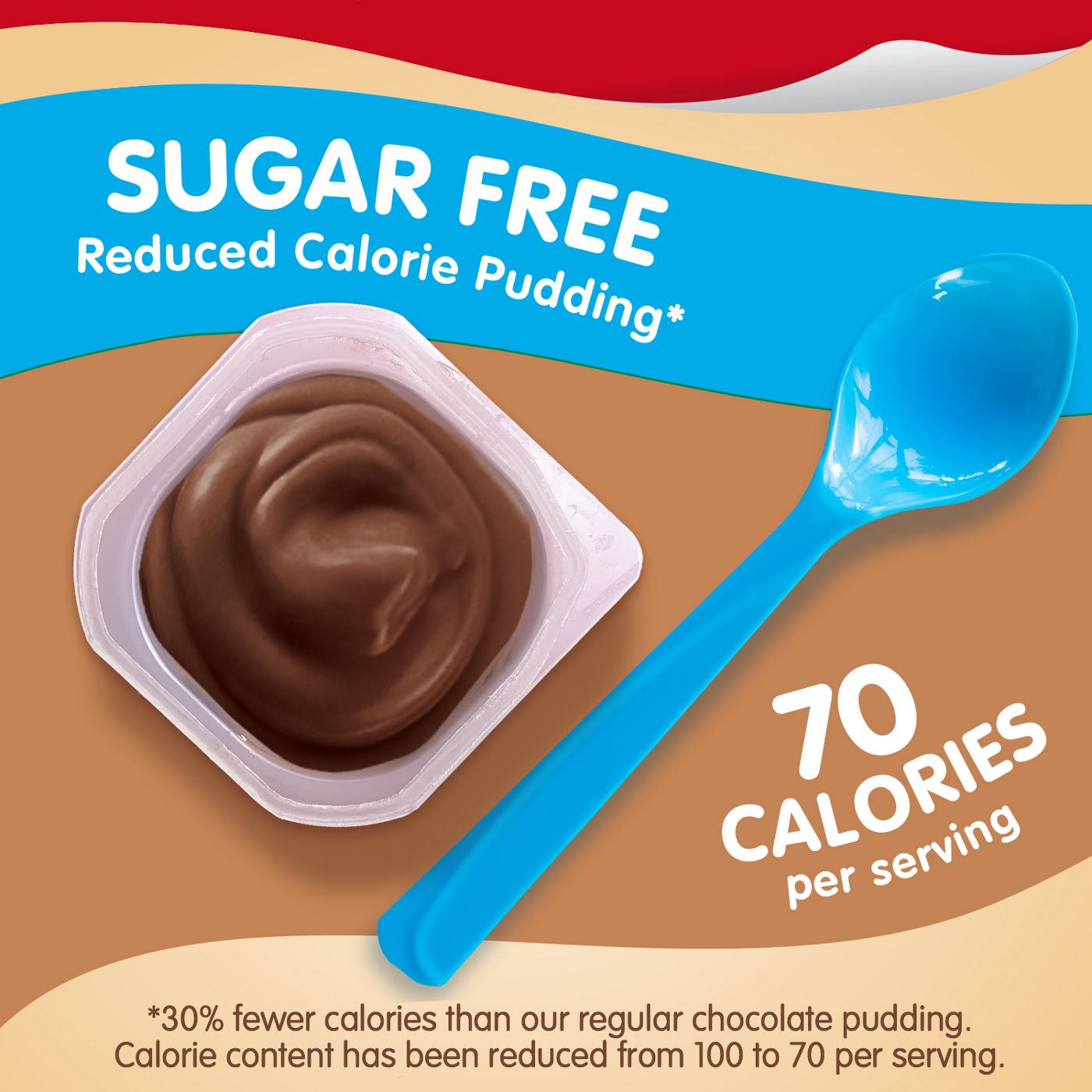 Snack Pack Sugar Free Chocolate Pudding Cups; image 6 of 7