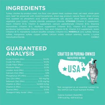 Purina ONE Sensitive Stomach Skin Natural Dry Cat Food, +Plus Sensitive Skin and Stomach Formula