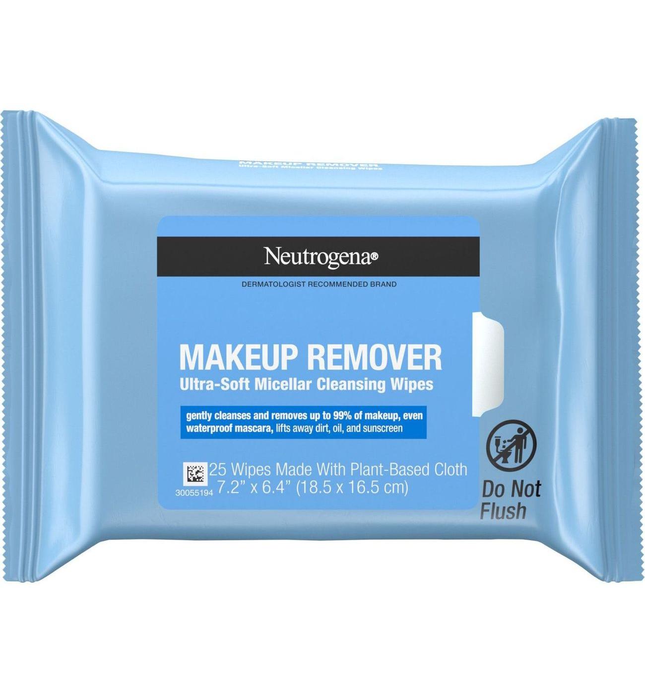 Neutrogena Makeup Remover Wipes & Face Cleansing Towelettes; image 1 of 8