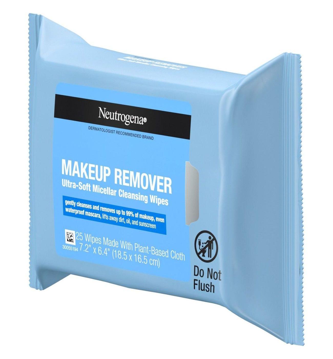 Neutrogena Makeup Remover Wipes & Face Cleansing Towelettes; image 2 of 8