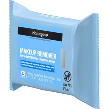 Neutrogena Makeup Remover Wipes & Face Cleansing Towelettes, 25 ct