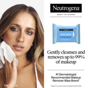 Neutrogena Makeup Remover Wipes & Face Cleansing Towelettes, 25 ct
