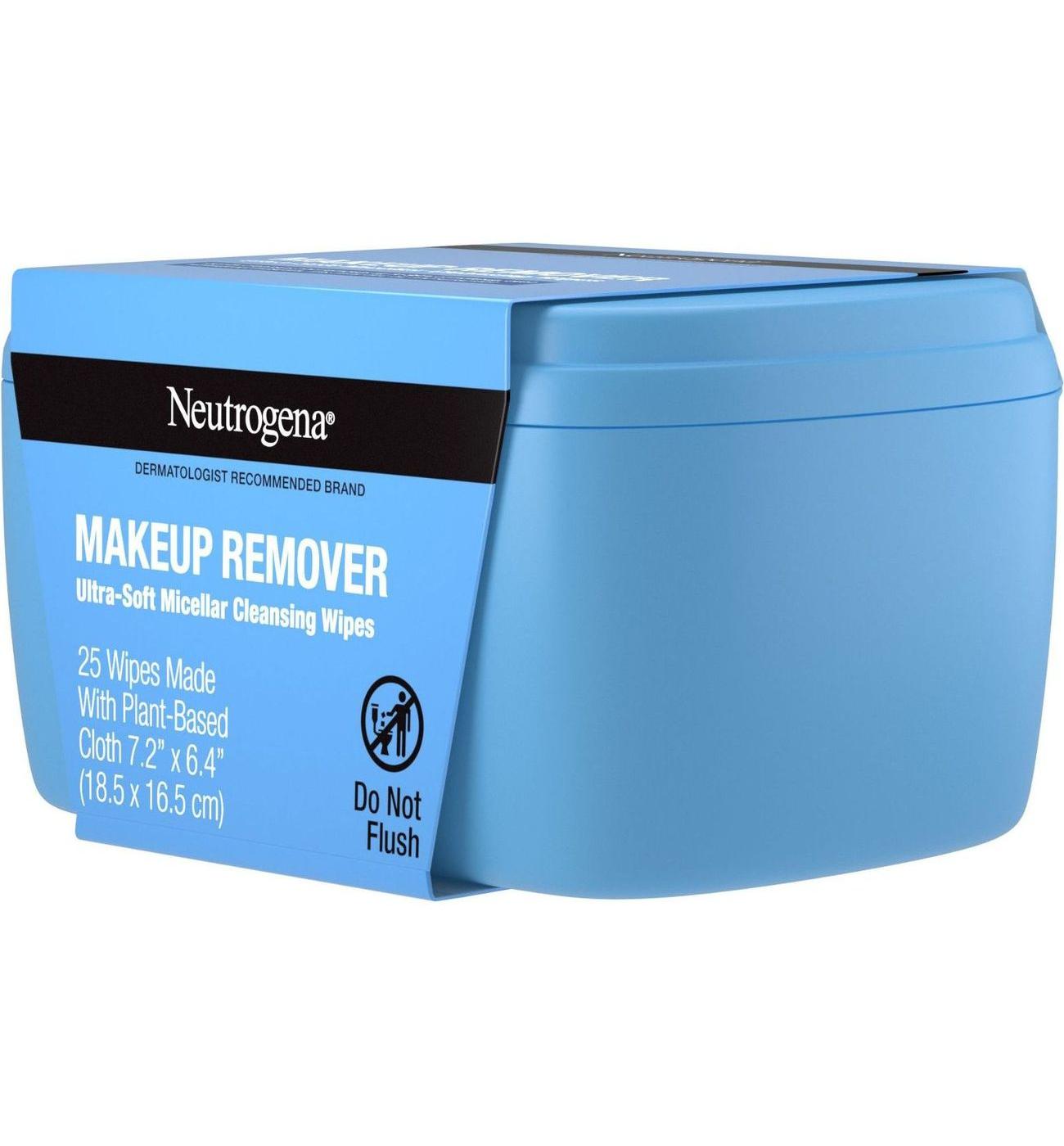 Neutrogena Makeup Remover Wipes & Face Cleansing Towelettes; image 2 of 8