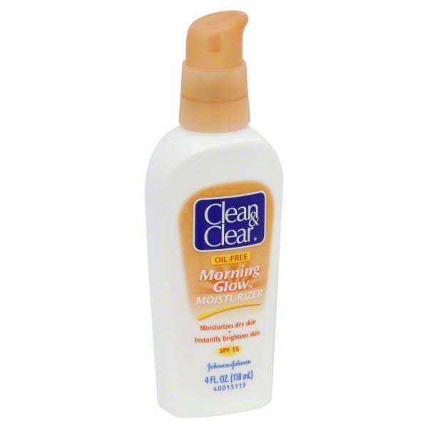 clean and clear morning glow moisturizer