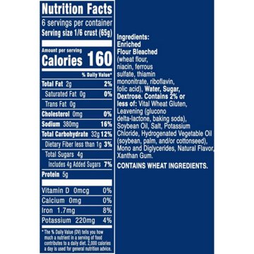 Pillsbury Classic Pizza Crust, 13.8 oz