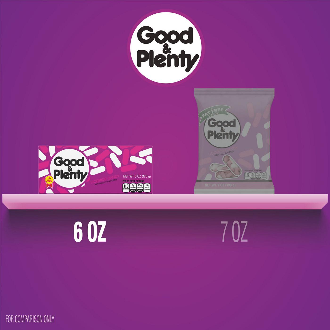 Good & Plenty Licorice Fat Free Candy Box; image 3 of 7