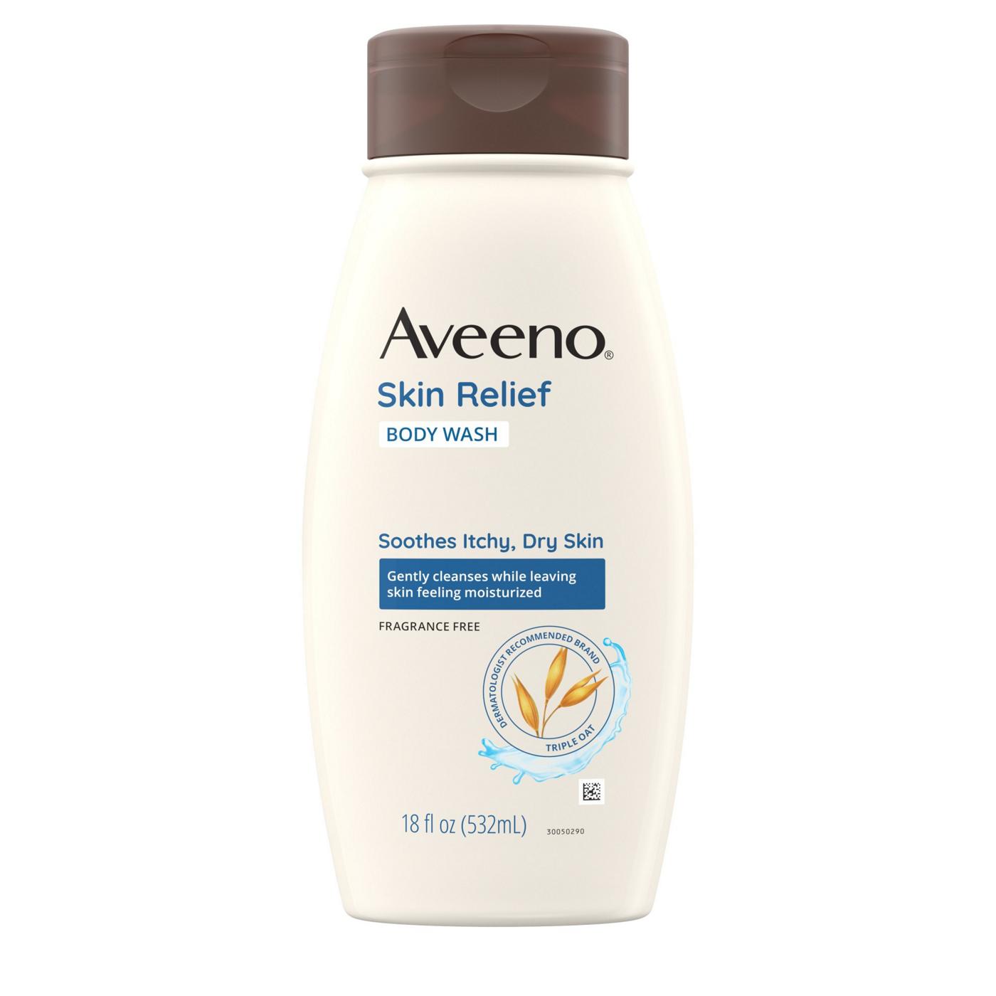 Aveeno Skin Relief Body Wash - Fragrance Free; image 1 of 6