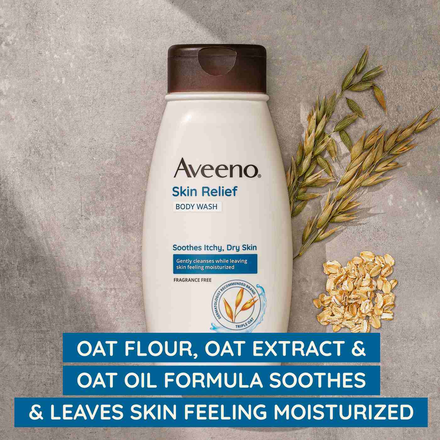 Aveeno Skin Relief Body Wash - Fragrance Free; image 4 of 6