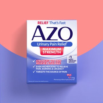 Azo Maximum Strength Urinary Pain Relief Tablets