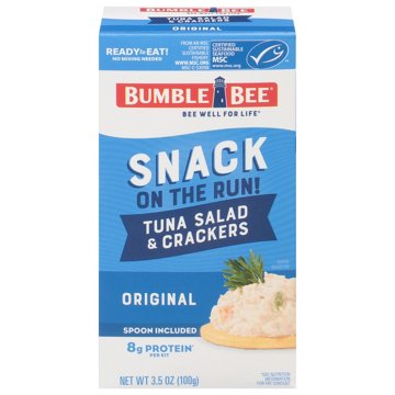 Bumble Bee Snack on the Run Tuna Salad with Crackers, 3.5 oz