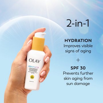 Olay Complete Sensitive Lotion Daily Moisturizer - SPF 30, 2.5 oz
