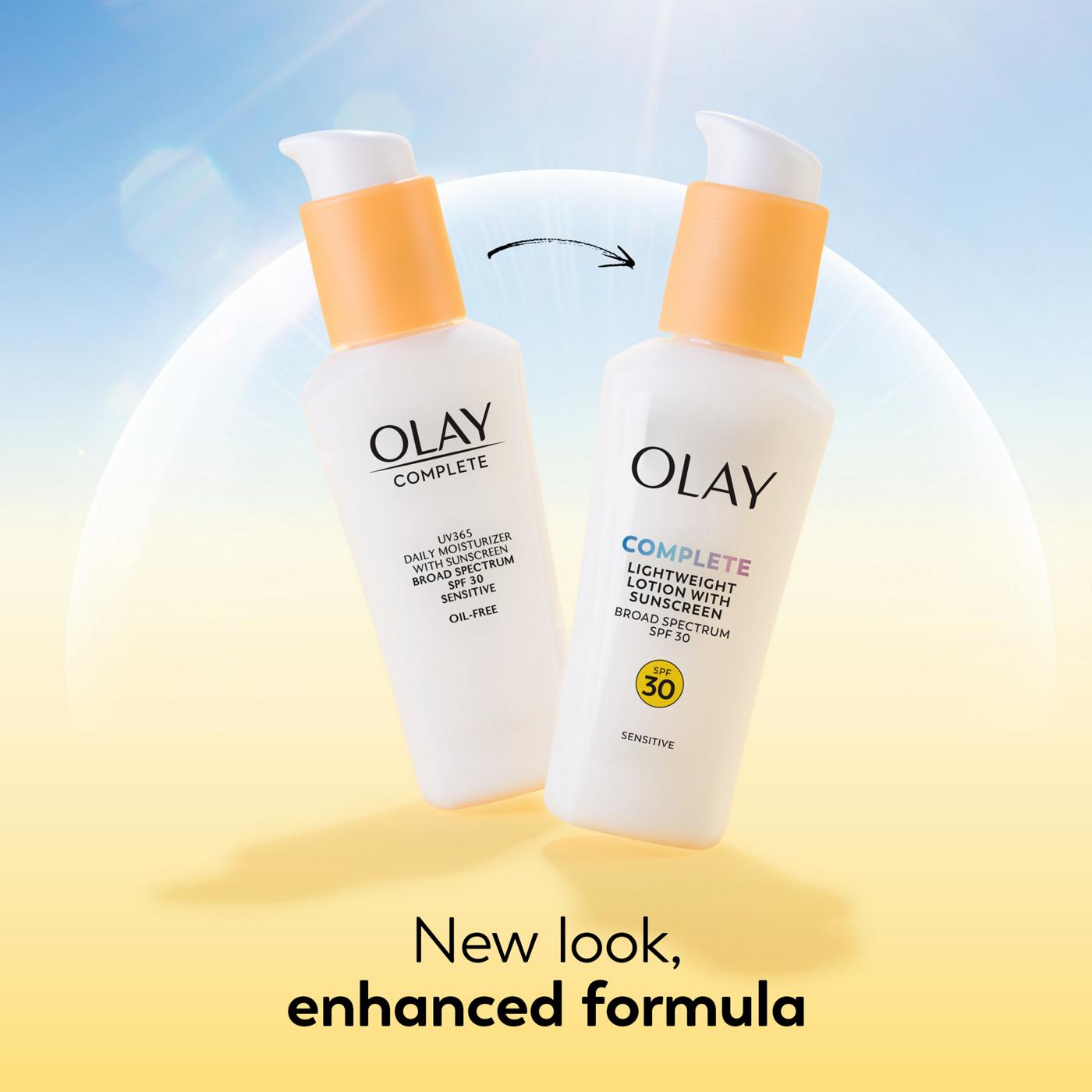 Olay Complete Sensitive Lotion Daily Moisturizer - SPF 30; image 8 of 10