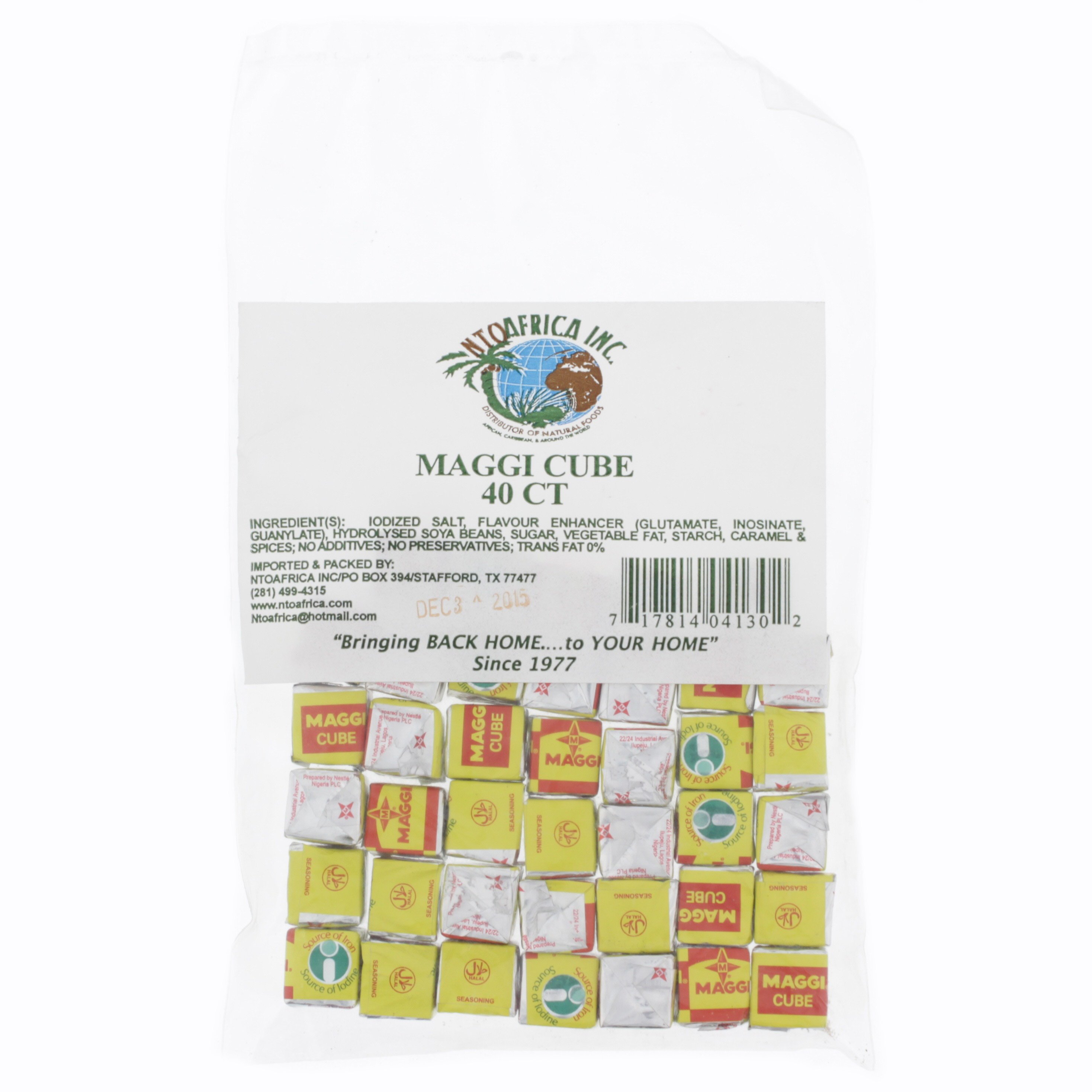 NTO Africa Maggi Cubes Shop Broth & bouillon at HEB