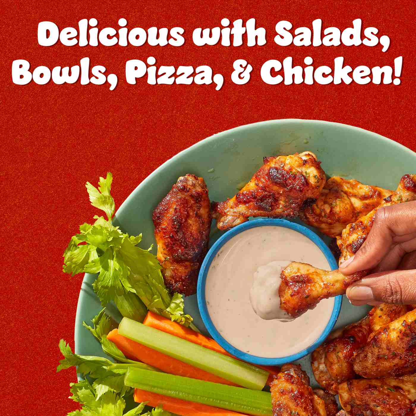 Hidden Valley Spicy Ranch Condiment and Dressing, Easy Squeeze Bottle; image 15 of 15