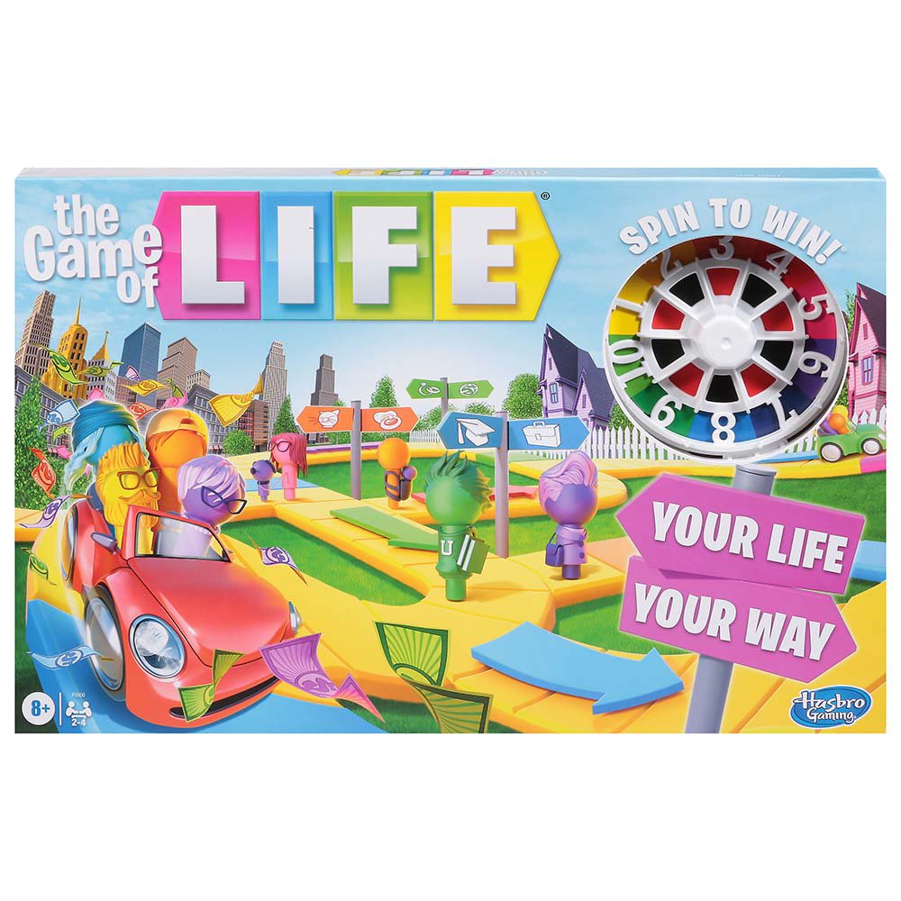 Hasbro Classic Edition The Game Of Life Board Game Shop Toys At H E B