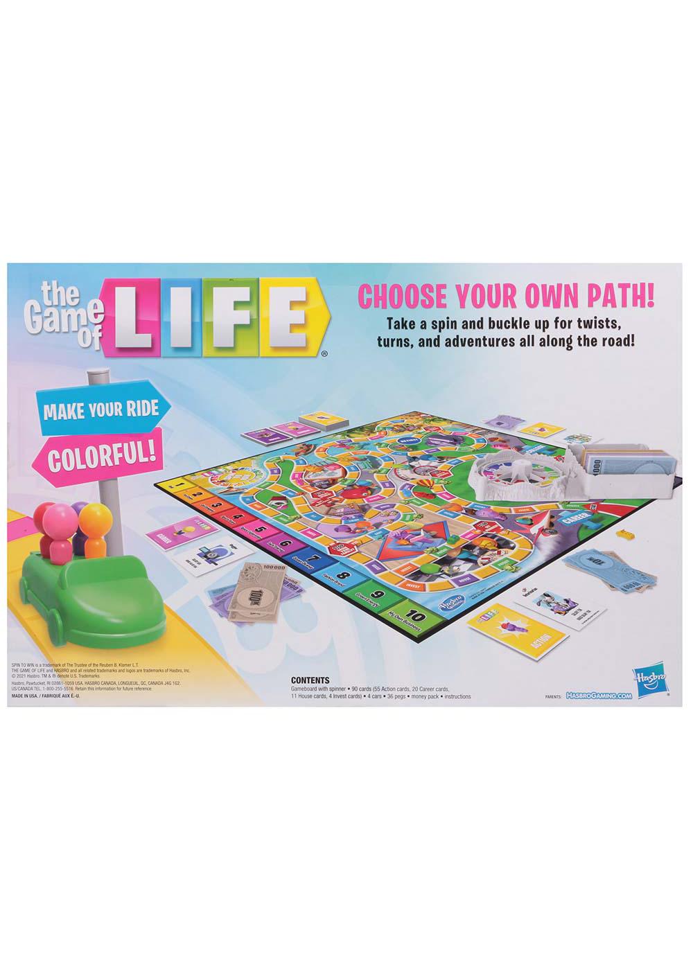 How to play The Game of Life, Official Rules