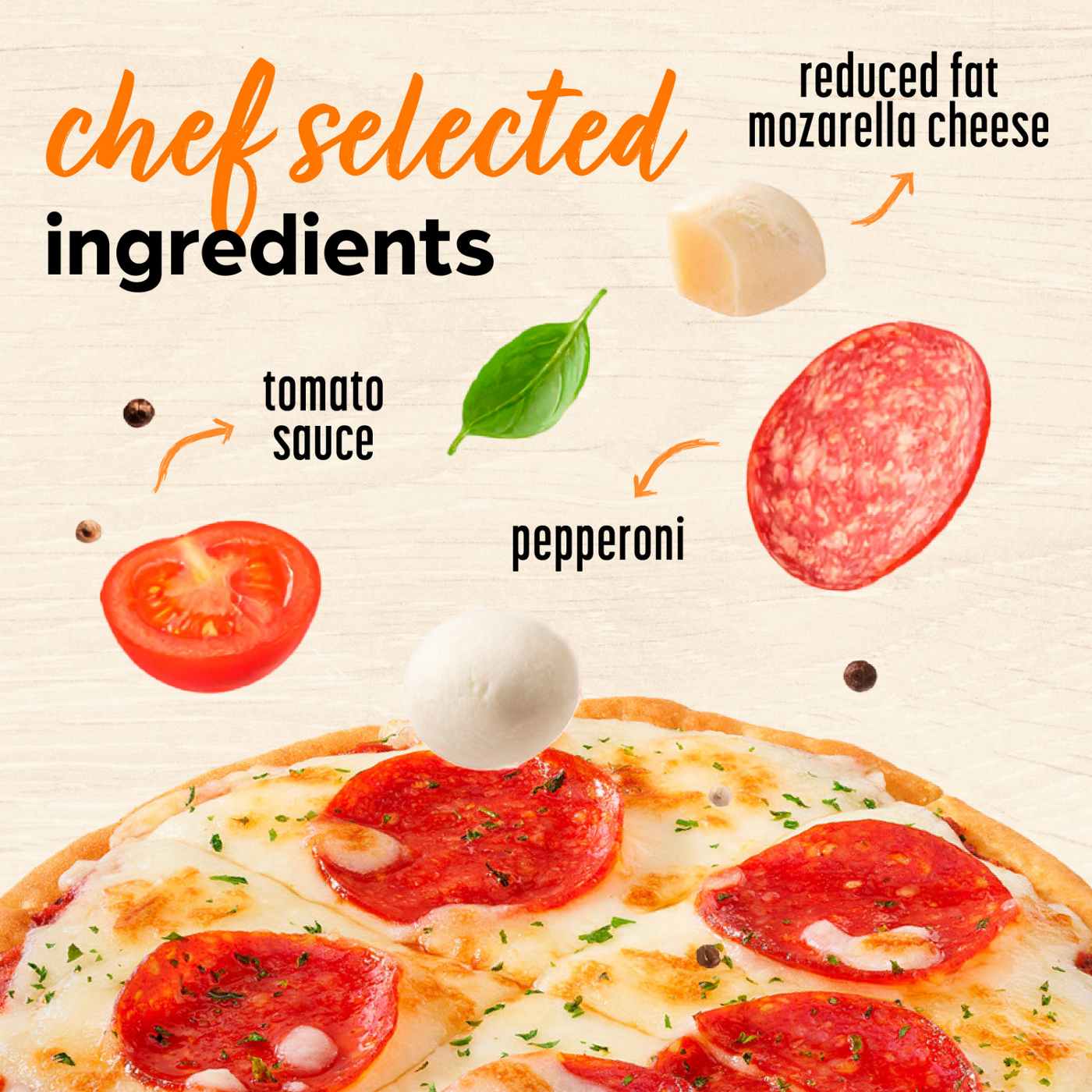 Lean Cuisine 21g Protein Personal Pepperoni Frozen Pizza; image 3 of 6